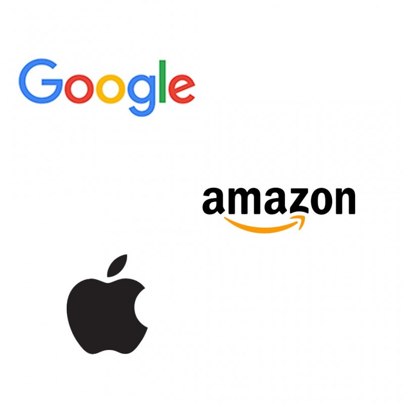 Apple perde para Amazon e Google