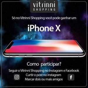 Quer ganhar um Iphone X?