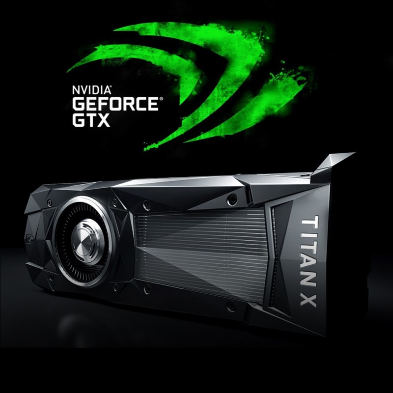 A mais avançada placa de video do mundo NVIDIA TITAN X