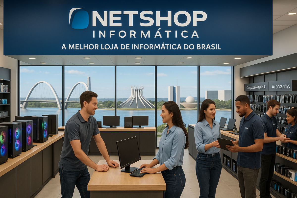 Netshop Asa Norte: Computadores e Assistência Técnica em Brasília
