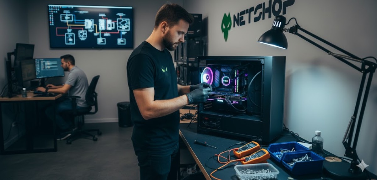 Montagem de PC Gamer em Brasília DF | NetShop Informática