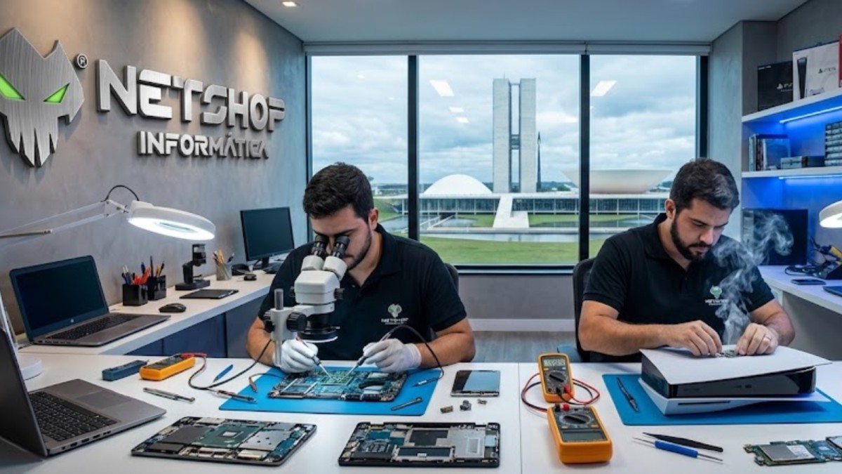 Conserto Notebook e Console em Brasília: Asa Norte e Águas Claras
