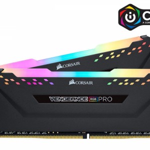 Memória Corsair Vengeance RGB Pro,16GB, 2666, DDR4, C16, Preto