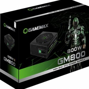 Fonte Gamemax 800W 80 Plus Bronze Semi-Modular - GM800 BK