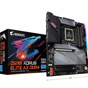 Placa-Mãe Gigabyte Z690 Aorus Elite AX,  LGA 1700 M.2 NVMe, Wi-Fi