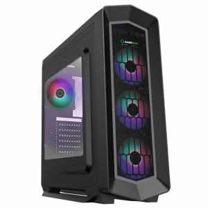 Gabinete Gamer Gamemax Asgard G516 RGB com 4 Coolers ATX - Preto