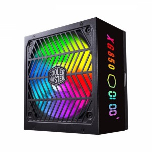 Fonte de alimentação CoolerMaster XG PLUS 850w,  Ful Modular, Rgb