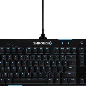 Teclado Mecânico Gamer Logitech G PRO X - Edição Shroud