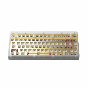 Teclado Gamer Akko Acr Top 75, White - Acrilic