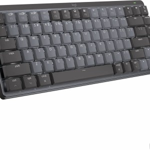 Teclado Mecânico Sem Fio Logitech MX Mechanical Mini, Bluetooth