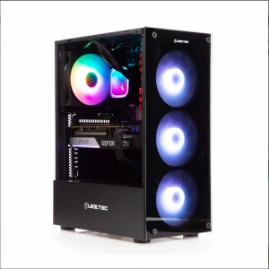 Gabinete Gamer Liketec Matrix Lateral em Vidro Com 3 Fans RGB