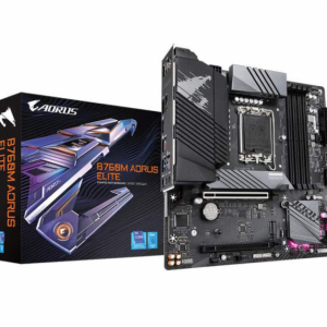 Placa Mãe Gigabyte B760M AORUS ELITE, LGA 1700, DDR5