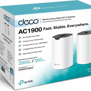 Roteador TP-Link, Gigabit Ethernet AC 1900Mbps, 2 Pack - Deco S7