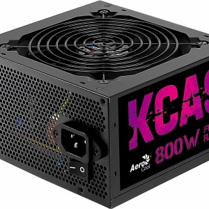 Fonte para computador, Aerocool, KCAS, 800W, 80 Plus Bronze