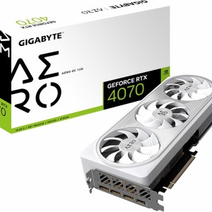 PLACA DE VIDEO GIGABYTE GEFORCE RTX 4070 AERO OC 12GB GDDR6X