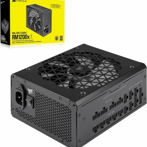 Fonte Corsair RM1200x, 1200W, 80 Plus Gold, Modular, Preto