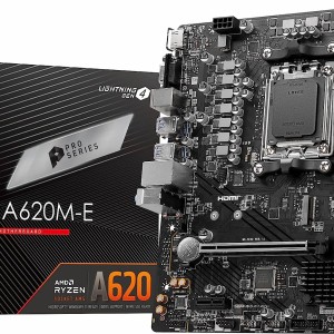 Placa Mãe MSI Pro A620M-E, AMD AM5, DDR5