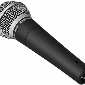 Microfone c/Fio de Mão Dinâmico - SM 58 LC Shure