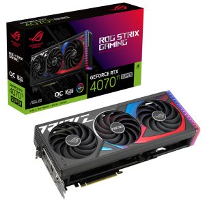 Placa de Vídeo ASUS ROG STRIX OC 16GB, RTX4070TI SUPER GDDR6X