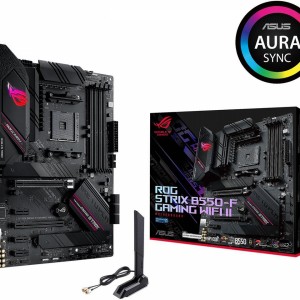 Placa Mãe ASUS ROG Strix B550-F Gaming Wi-Fi II Socket AM4 / DDR4