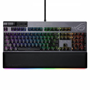 Teclado Gamer ROG Strix Flare II Animate 100% RGB, LED Display