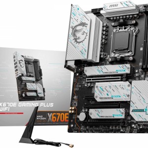 PLACA MAE MSI X670E GAMING PLUS AM5 AMD ,DDR5, Wi-Fi 6E Bluetooth