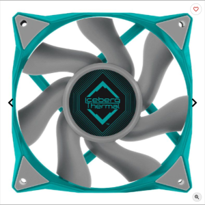 Cooler FAN 120MM ICEBERG THERMAL ICEGALE  3-PACK AZUL COM CINZA