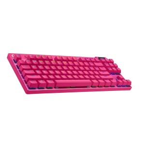 Teclado Sem Fio Mecânico Gamer Logitech G PRO X 60 - Magenta