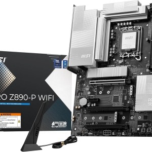 Placa Mãe MSI PRO Z890-P WIFI, Chipset Z890, Intel LGA 1851, ATX