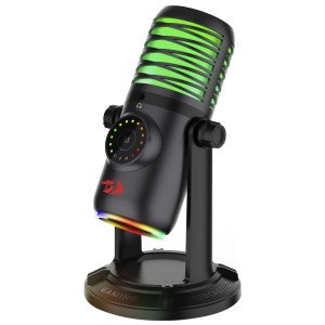 Microfone USB Condensador Redragon GM306 Stellaris RGB - Preto