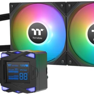 Water Cooler TT LA 240 Argb Sync Black Allione 2*120MM CL-W461-PL