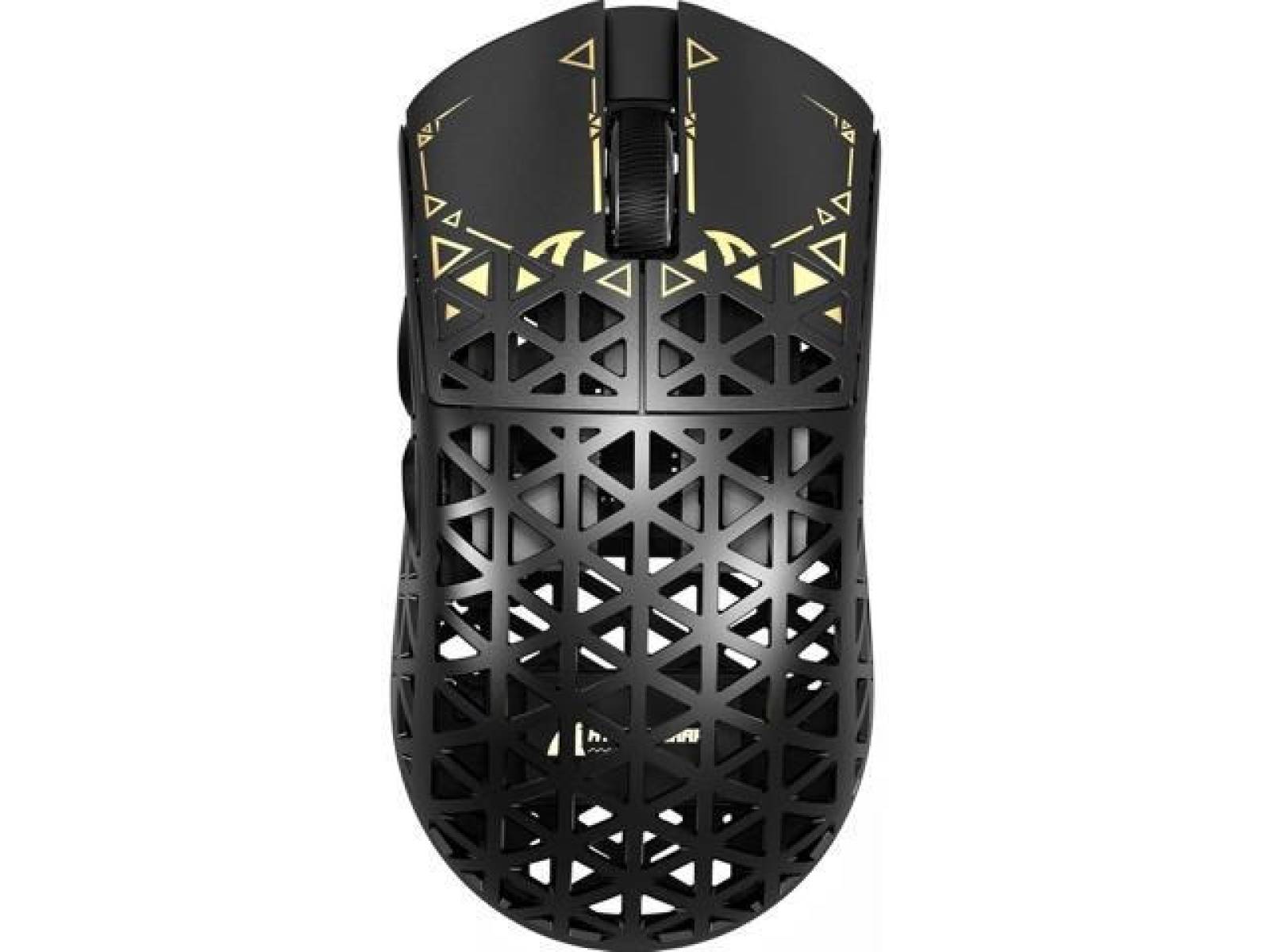 MOUSE WIRELESS ATTACK SHARK R5 ULTRA CARBON 8K, 3950MAX, Preto