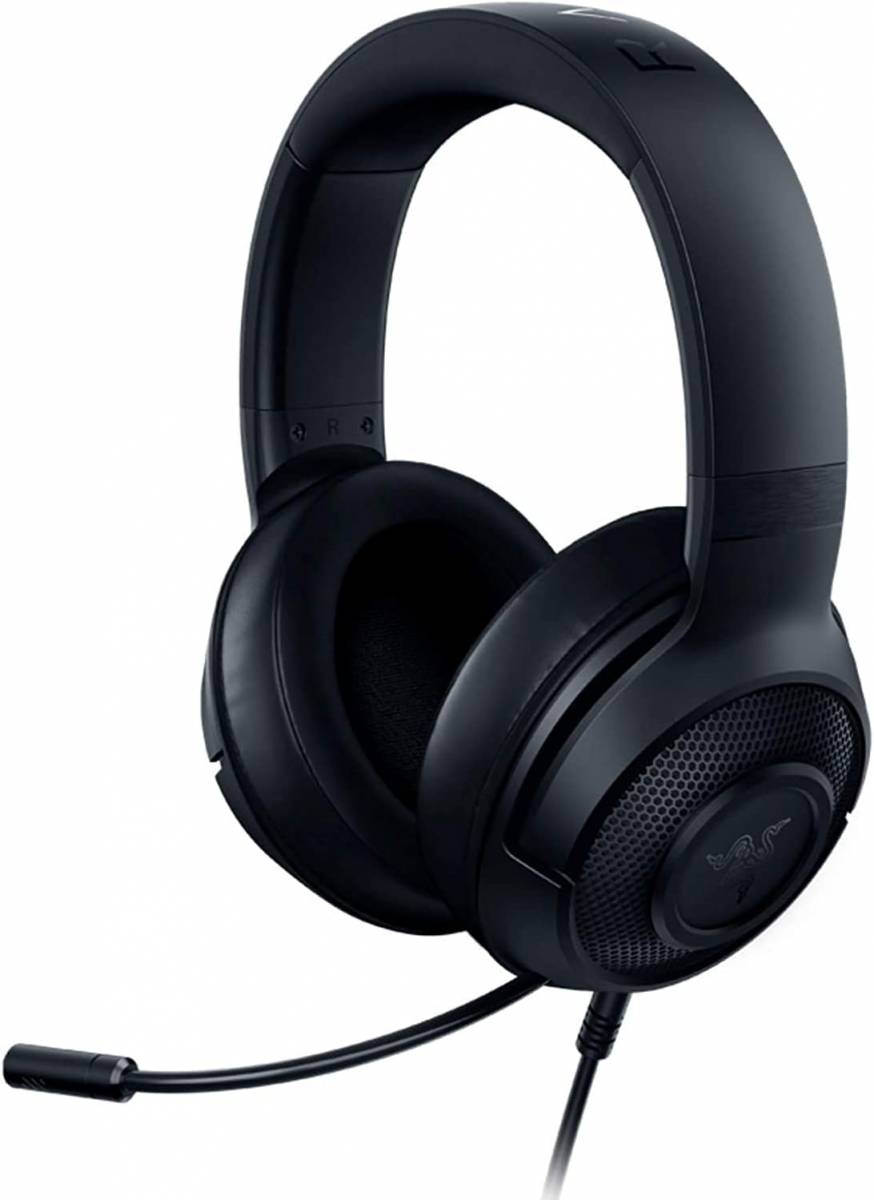 Fone Headset Gamer Razer Kraken X, P2, Console, PC Black/Green Fone Headset Gamer Razer Kraken X, P2, Console, PC Black/Green - Imagem 1