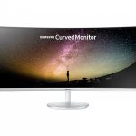Monitor Samsung 34" Led Branco Curvo HDMI, DP, LC34F791WQLXZ