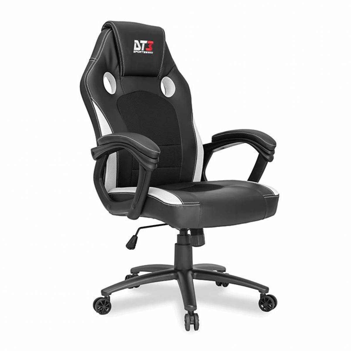 CADEIRA GAMER DT3 SPORTS GT PRETA E BRANCO CADEIRA GAMER DT3 SPORTS GT PRETA E BRANCO - Imagem 1
