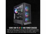 Gabinete Gamer Thermaltake - Ceres 500 TG Argb Black Win - Imagem 11