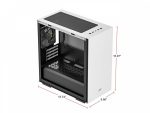 Gabinete Gamer DeepCool Macube 110, Mid Tower, Vidro , White - Imagem 13