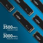 SSD M.2 4TB CRUCIAL P3 2280 NVMe PCIe 3.0 3500MB/s - CT4000P3SSD8 - Imagem 3