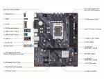 Placa mãe Asrock B660m-hdv Lga 1700 Intel Sata 6gb/s Ddr4 Atx - Imagem 8
