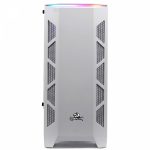Gabinete Gamer Redragon Starscream ATX, Lateral de Vidro Temperado, Mid Tower, Sem Fan, Branco - GC-610W - Imagem 2