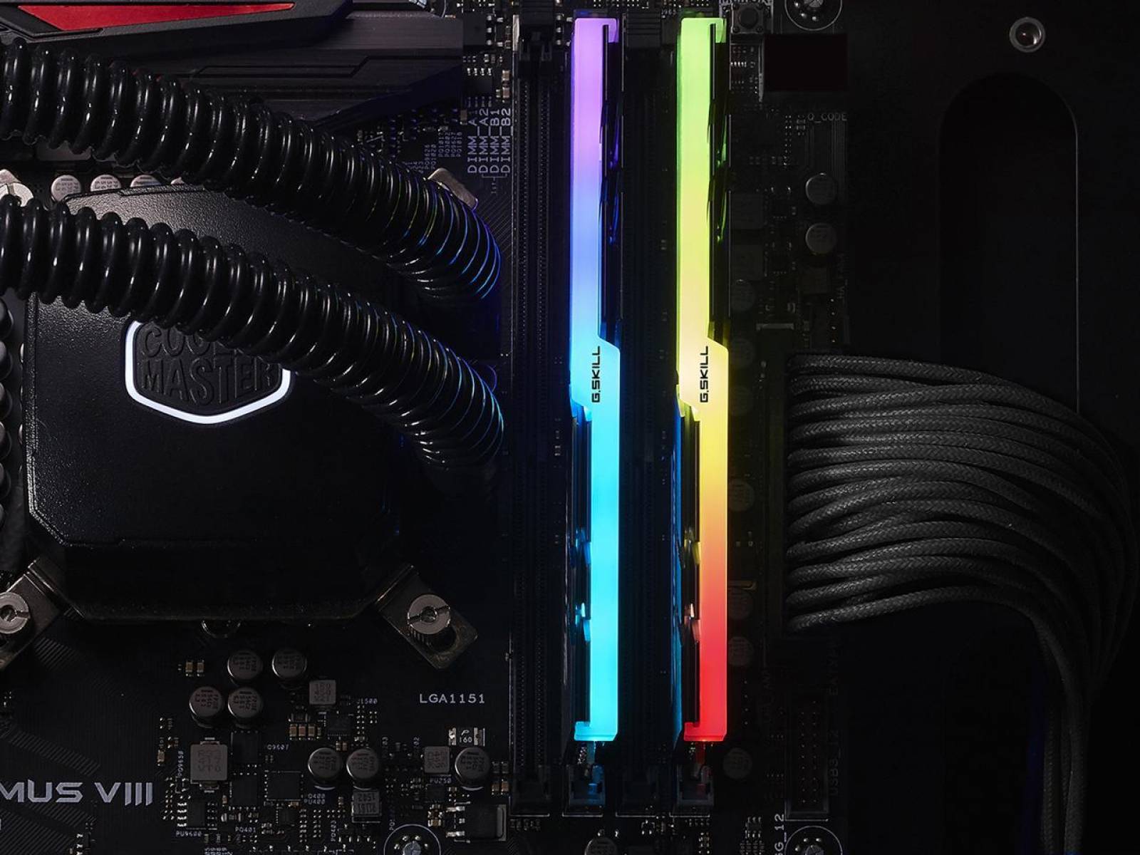 Memória PC Gamer G.Skill DDR4 16GB(8X2) 3600 Trident Z RGB – Net