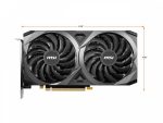 Placa de Vídeo RTX 3060 Ventus 2X MSI NVIDIA GeForce, 12GB GDDR6 - Imagem 5