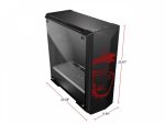 Gabinete Gamer, lateral de vidro, MSI MPG Gungnir 100D - Imagem 6