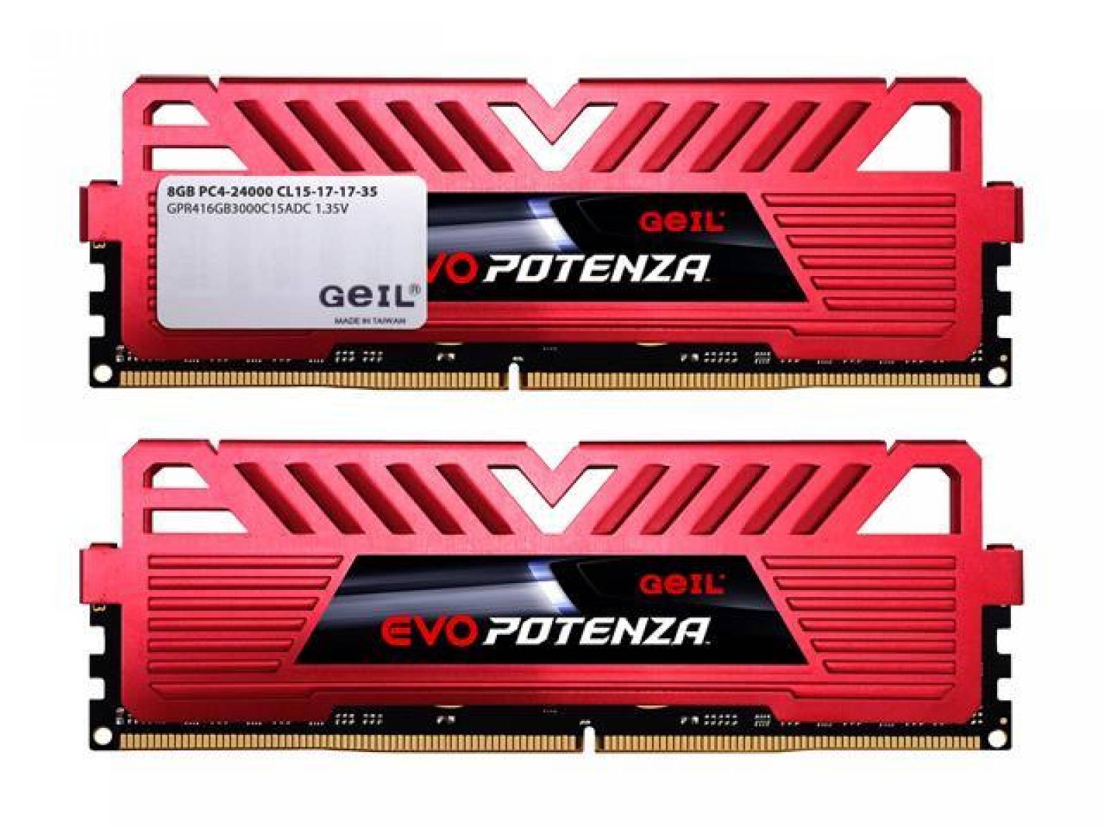 【動作保証】DDR4-2666 16GB(8GB×2) GeIL P0051 Memória Geil Evo Potenza 16GB (2 x 8GB) DDR4 – Net Shop Informática