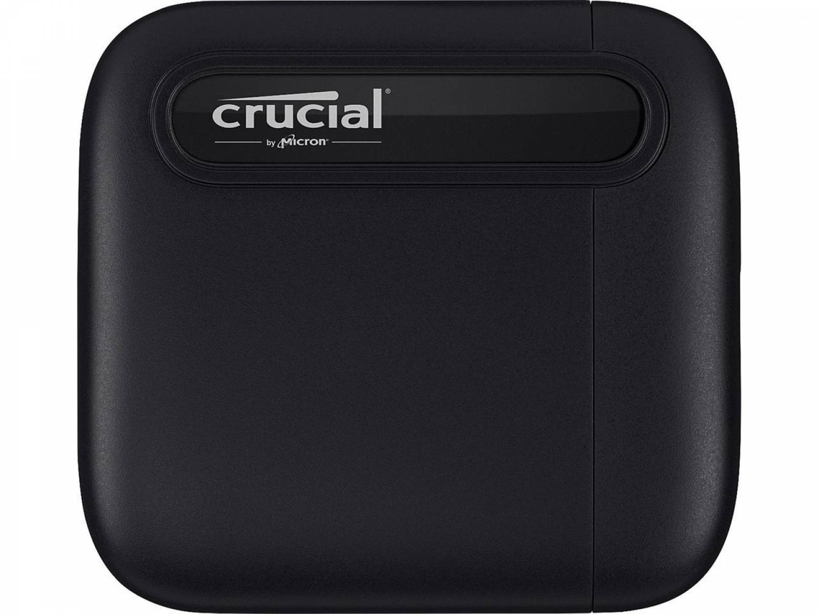SSD Externo Portátil Crucial X6, 500GB, USB-C, Leitura 540MB/s SSD Externo Portátil Crucial X6, 500GB, USB-C, Leitura 540MB/s - Imagem 1