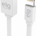 Cabo Apple Lightning Flat Branco 1.25m - Elg Ec810