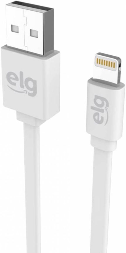 Cabo Apple Lightning Flat Branco 1.25m - Elg Ec810