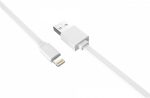 Cabo Apple Lightning Flat Branco 1.25m - Elg Ec810 - Imagem 3