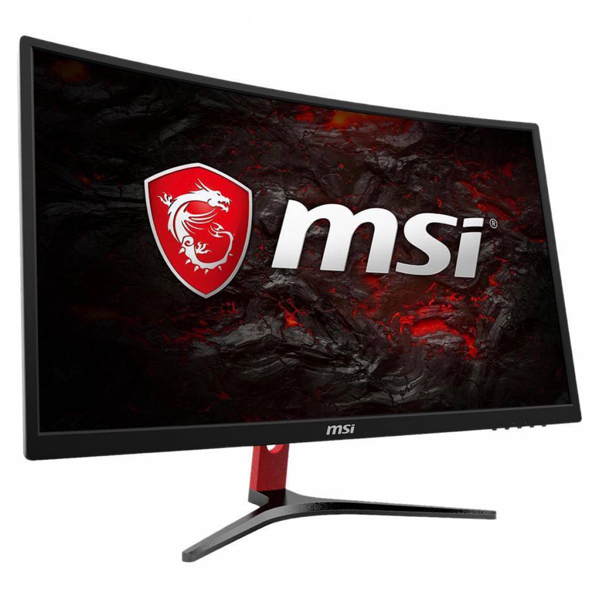 Monitor Gamer MSI Optix 24" Red Curved Widescreen 1ms Monitor Gamer MSI Optix 24" Red Curved Widescreen 1ms - Imagem 1