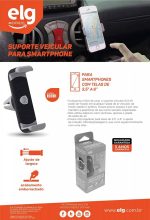 Suporte Veicular ELG para Smatphone Preto - ECCH1 - Imagem 5